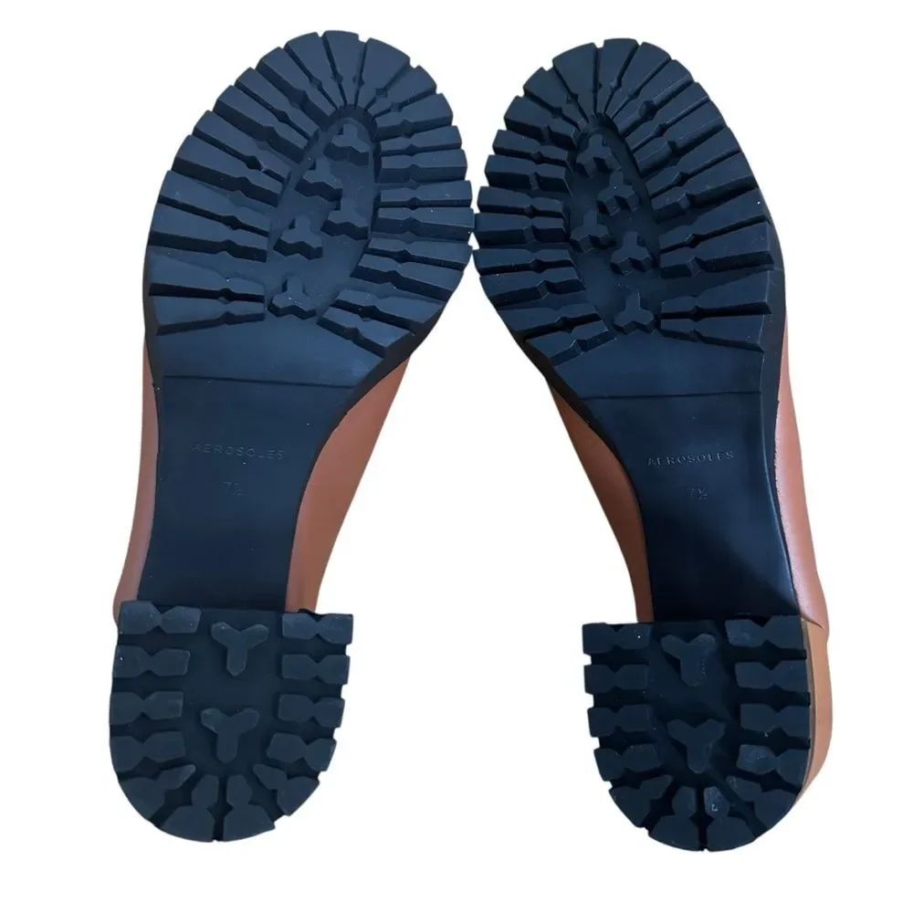 Aerosoles Emon Mule Shoes Size 7.5 New Tan - Picture 5 of 8